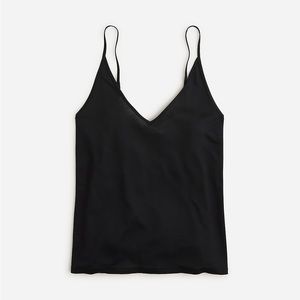J.crew Drapey Premium Jersey V Neck Tank